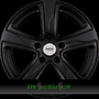 PLATIN P 87 7,5x18 5x130 ET43.00 matt black