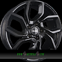 MAK APOLLO 7x17 4x98 ET33.00 gloss black