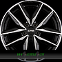 CMS C28 7x17 5x112 ET46.00 db diamant schwarz