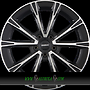 DEZENT AR 8x19 5x112 ET44.00 dark - schwarz frontpoliert