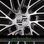MAK LEIPZIG 9x20 5x130 ET54.00 gun metal mirror face