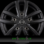 BORBET CW5 6x16 5x130 ET68.00 black matt