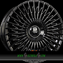 KESKIN KT X1 8,5x19 5x114,3 ET35.00 black painted (bp)