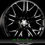  SF1 FORGED 10x24 5x130 ET25.00 schwarz glänzend (b3)