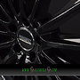 FONDMETAL AIDON 8x18 5x112 ET35.00 glossy black machined lip