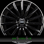 FONDMETAL AIDON 8x18 5x112 ET35.00 glossy black machined lip