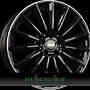 FONDMETAL AIDON 8x18 5x112 ET35.00 glossy black machined lip