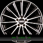 FONDMETAL AIDON 9,5x20 5x112 ET22.00 glossy black machined