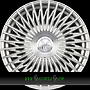 KESKIN KT X1 9,5x21 5x112 ET33.00 silver front polish (sfp)