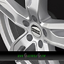 FONDMETAL HEXIS 8,5x19 5x112 ET32.00 glossy silver