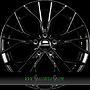  TIARA 8x19 5x108 ET45.00 glanzschwarz