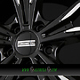 FONDMETAL ALKE 8,5x20  ET35.00 glossy black machined