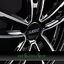 DBV FLORIDA KF 6,5x17 5x112 ET44.00 dark - schwarz glänzend frontpoliert
