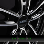 DBV FLORIDA KF 8x19 5x112 ET40.00 dark - schwarz glänzend frontpoliert