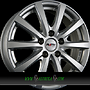 PLATIN P 69 6,5x16 5x110 ET40.10 polar silber
