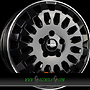 MAK OVERLAND 6,5x16 5x160 ET59.00 gloss black mirror ring