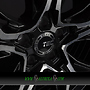  GT9 FLOWFORGED 8x19 5x114,3 ET48.00 schwarz glanz frontpoliert
