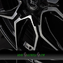  GT9 FLOWFORGED 8x19 5x112 ET45.00 schwarz glanz frontpoliert