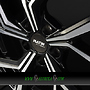 PLATIN P 115 7x17 5x108 ET42.00 black polished