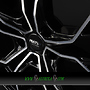 PLATIN P 118 7,5x18 5x112 ET45.00 black polished
