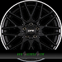 CMS C25 7x17 5x108 ET48.00 drb diamant horn schwarz