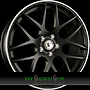  GAMBIT 9x21 5x112 ET40.00 satin black hornpoliert mit softhorn