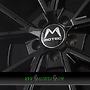 MOTEC BULL (MCT17) 9,5x21 5x112 ET18.00 schwarz lackiert