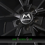 MOTEC BULL (MCT17) 9,5x21 5x112 ET45.00 schwarz lackiert