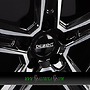 DEZENT KG 8,5x19 5x130 ET55.00 dark - schwarz frontpoliert