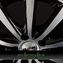 PLATIN P 69 8x18 5x112 ET40.10 schwarz poliert