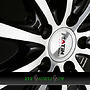PLATIN P 69 8x18 5x112 ET40.10 schwarz poliert