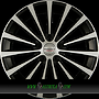 BORBET BLX 8,5x19 5x108 ET45.00 black polished matt