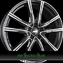 AEZ MONTREAL 7x18 5x114,3 ET38.00 dark - schwarz glänzend frontpoliert