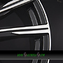 AEZ MONTREAL 7x18 5x114,3 ET38.00 dark - schwarz glänzend frontpoliert