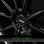 DOTZ SONOMA 9,5x19 5x120 ET40.00 dark - schwarz matt poliertes horn