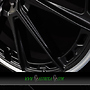 DOTZ SONOMA 9,5x19 5x120 ET40.00 dark - schwarz matt poliertes horn