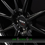 DOTZ SONOMA 9,5x20 5x114,3 ET45.00 dark - schwarz matt poliertes horn