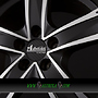 ADVANTI RACING RACCOON (ADV14) 8x18 5x100 ET35.00 black - schwarz matt poliert