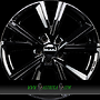 MAK QVARZ 7x17 5x100 ET39.00 gloss black
