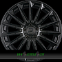  WH39 9,5x22 5x112 ET20.00 schwarz glänzend lackiert (sw+)