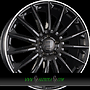  WH39 9,5x22 5x112 ET20.00 schwarz glänzend lackiert hornpoliert (sw+ / ml+)