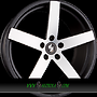  UROS 9x20 5x112 ET42.00 black matt polish