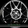 DEZENT KH 6,5x16 6x130 ET54.00 black - schwarz glänzend