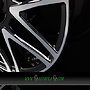 DEZENT KH 6,5x16 6x130 ET54.00 dark - schwarz frontpoliert