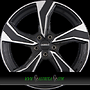 DEZENT KB 6,5x17 5x112 ET45.50 dark - schwarz frontpoliert