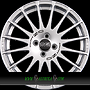 OZ SUPERTURISMO GT 7x16 4x108 ET25.00 race silver + black lettering
