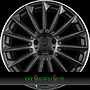  WH39 9,5x22 5x112 ET42.00 dark gunmetal glänzend hornpoliert (dgm+ml+)