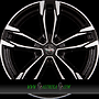  GIORGIONE 8x18 5x112 ET45.00 black glossy polished