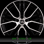  GLADIO 8,5x19 5x112 ET35.00 black glossy polished