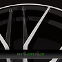  GLADIO 8,5x19 5x112 ET35.00 black glossy polished